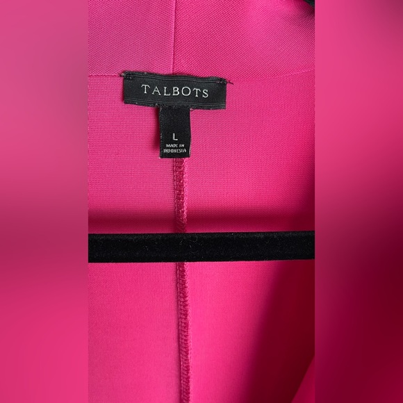 TALBOTS SLEEVELESS JERSEY DRESS SIZE LARGE - Picture 3 of 3